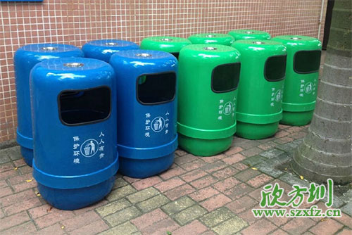 貴陽市政玻璃鋼果皮箱，來自欣方圳